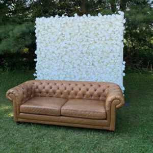 5D Flower Wall - White
